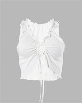 Vanilla Ivore Cut Out Cami Top